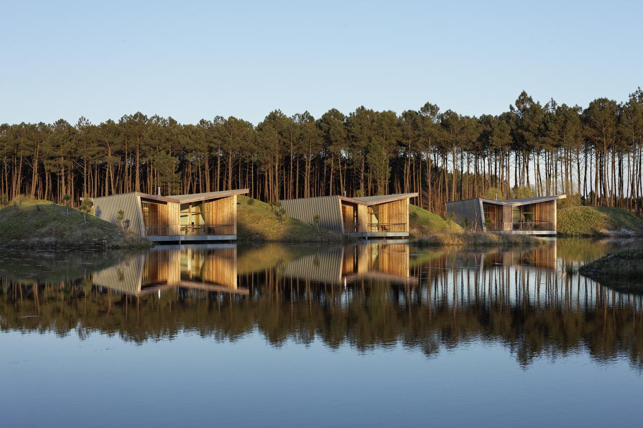 Les Echasses Golf & Surf Eco Lodge Saubion Exterior foto