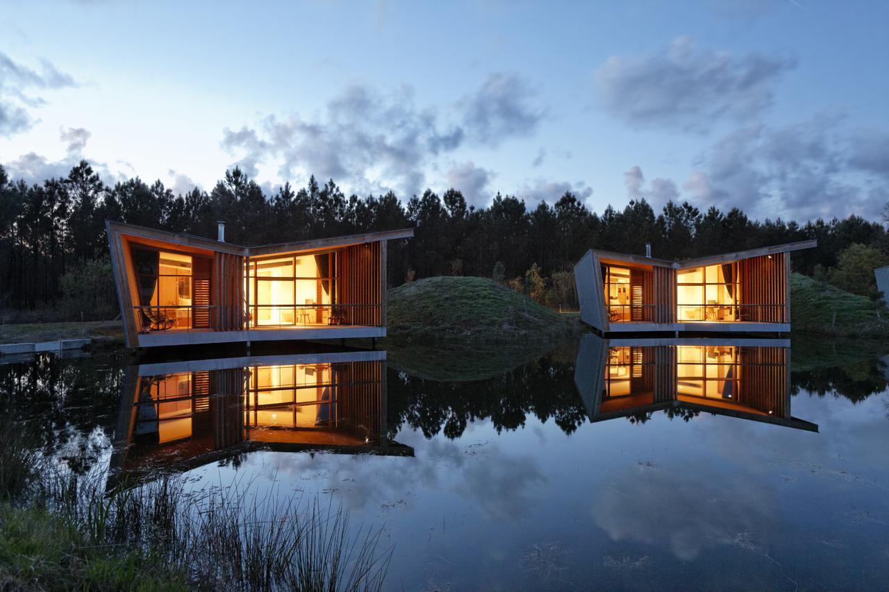 Les Echasses Golf & Surf Eco Lodge Saubion Exterior foto