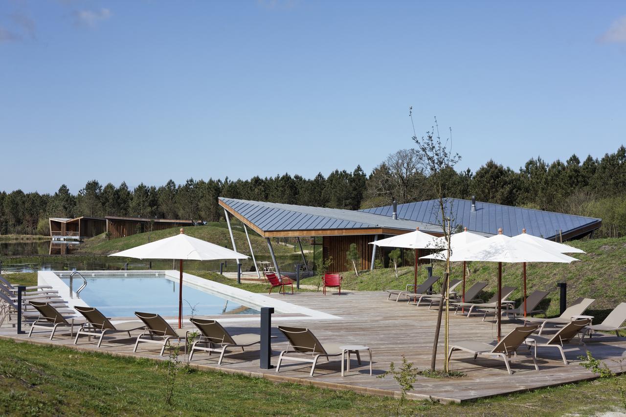 Les Echasses Golf & Surf Eco Lodge Saubion Exterior foto