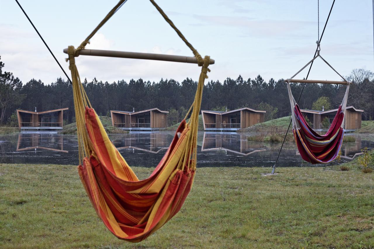 Les Echasses Golf & Surf Eco Lodge Saubion Exterior foto