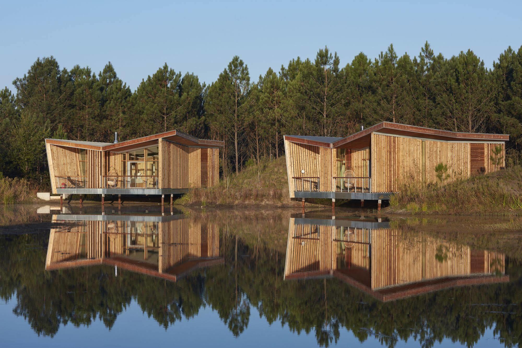 Les Echasses Golf & Surf Eco Lodge Saubion Exterior foto