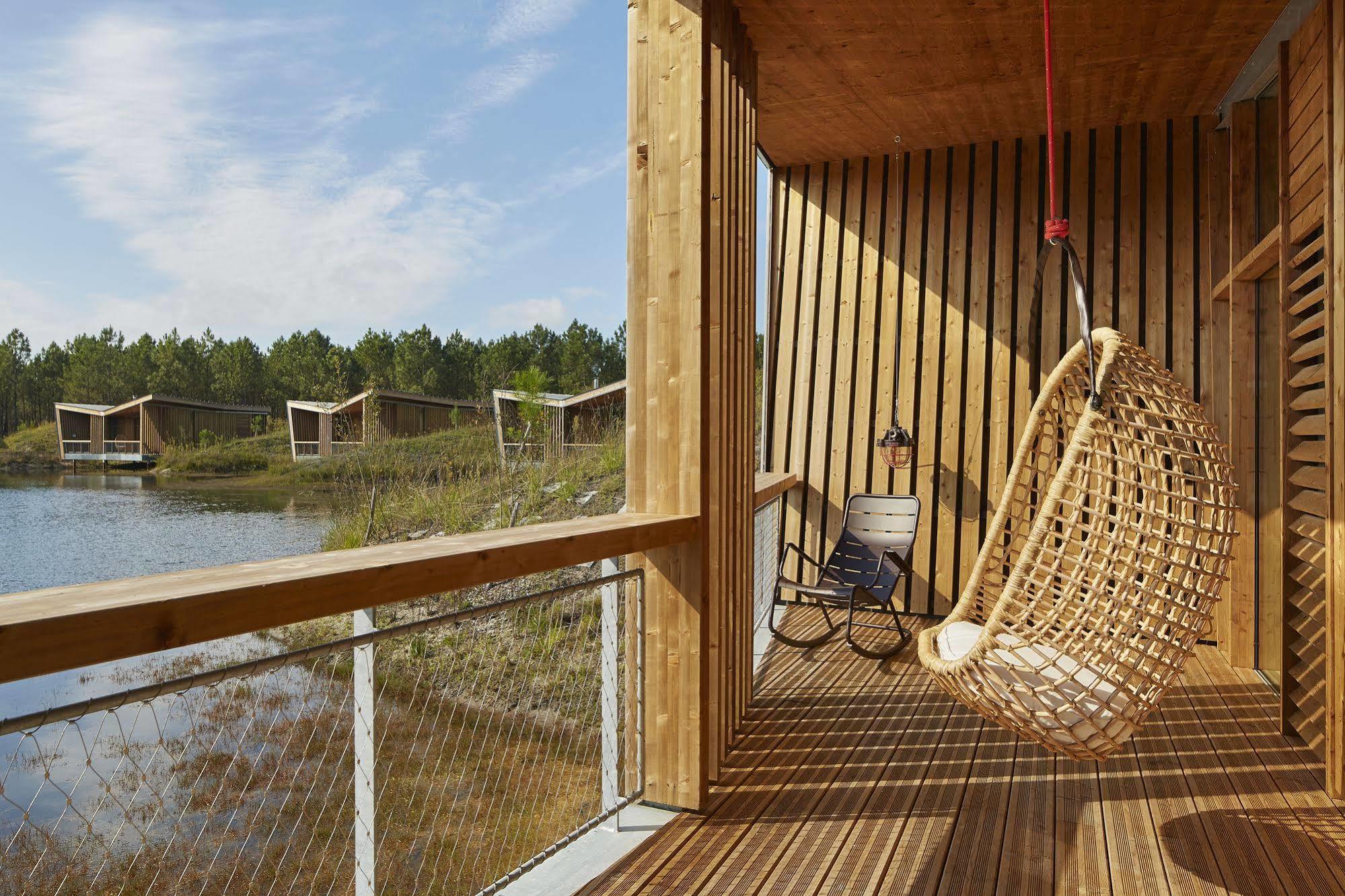 Les Echasses Golf & Surf Eco Lodge Saubion Exterior foto