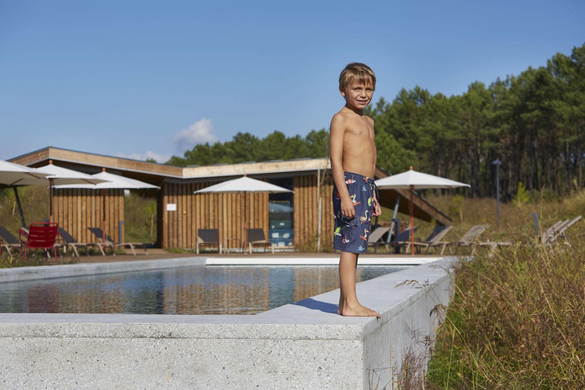 Les Echasses Golf & Surf Eco Lodge Saubion Exterior foto