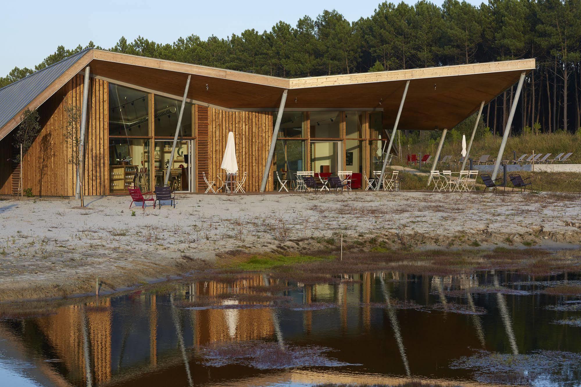 Les Echasses Golf & Surf Eco Lodge Saubion Exterior foto