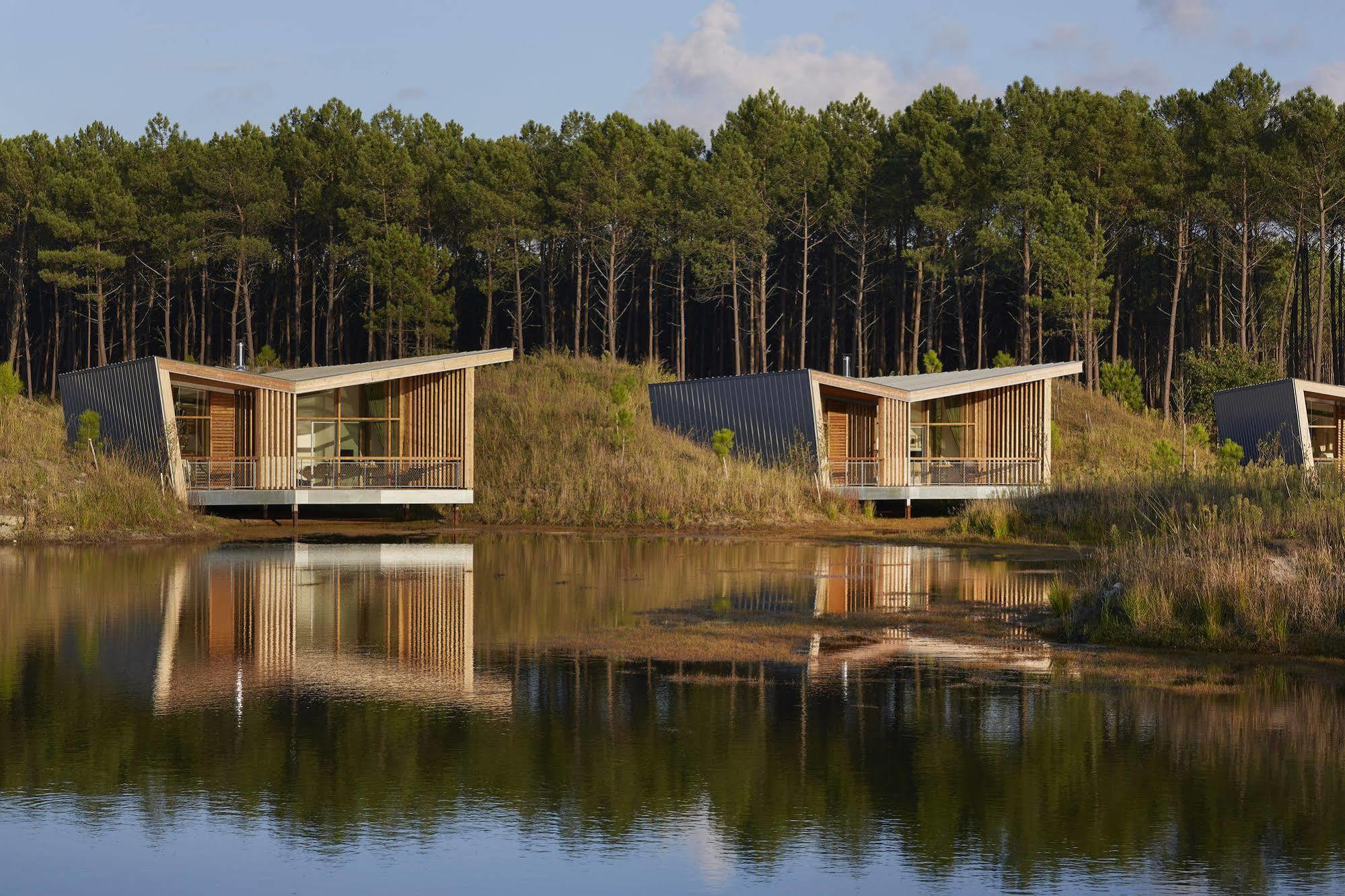 Les Echasses Golf & Surf Eco Lodge Saubion Exterior foto